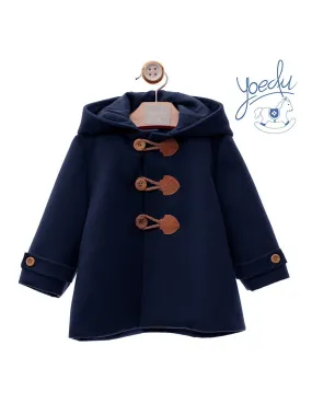 Trenca Bebé Niño Yoedu Moda Infantil Azul Marino