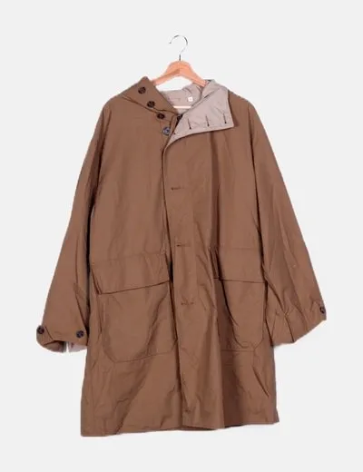 UNIQLO Parka oversize camel