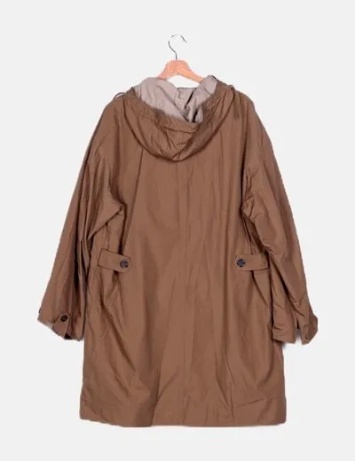 UNIQLO Parka oversize camel