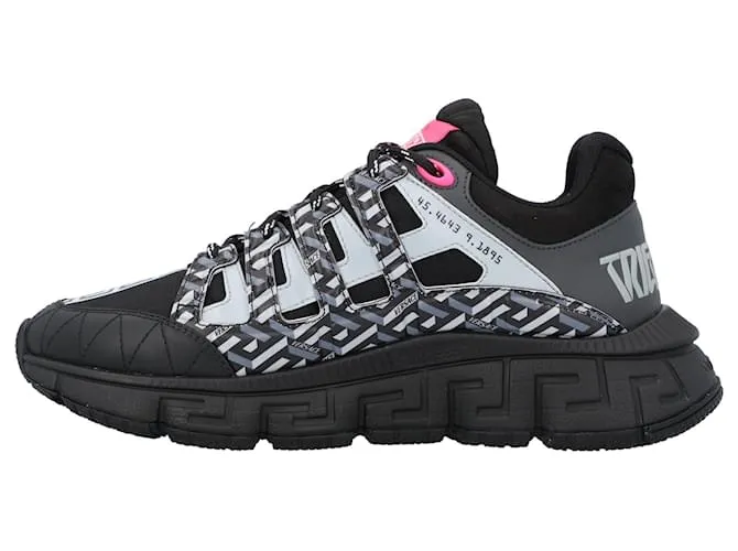 VERSACE TRIGRECA 'LA GRECA  BLACK PINK' NEGRO 