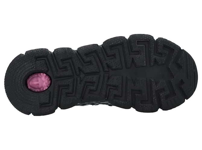 VERSACE TRIGRECA 'LA GRECA  BLACK PINK' NEGRO 