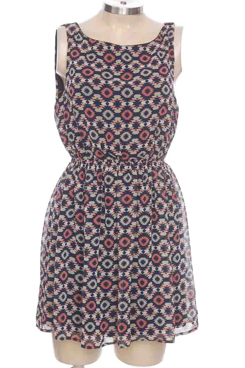 VESTIDO / ENTERIZO COLOR ESTAMPADO  XXI