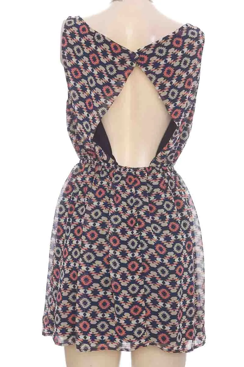 VESTIDO / ENTERIZO COLOR ESTAMPADO  XXI