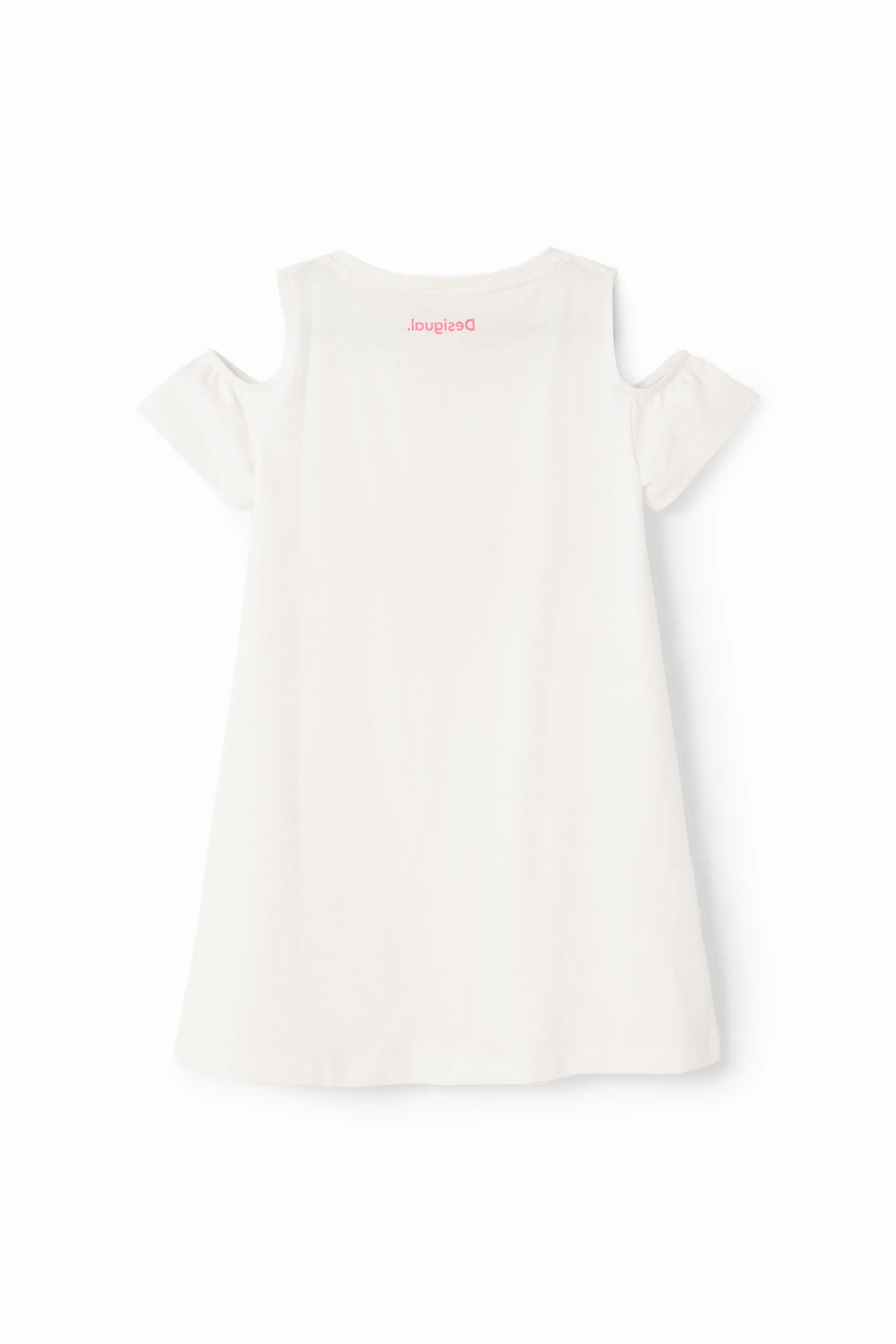 VESTIDO CAMISETA CUTOUTS CORAZ&OACUTE;N