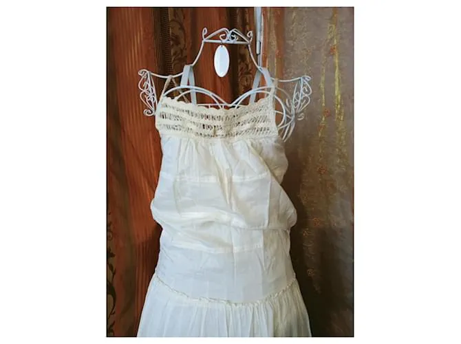 vestido largo Comptoir des Cotonniers Beige 