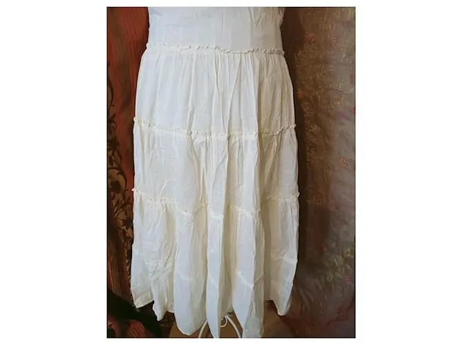 vestido largo Comptoir des Cotonniers Beige 