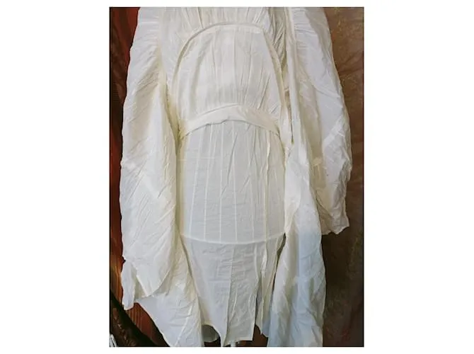 vestido largo Comptoir des Cotonniers Beige 