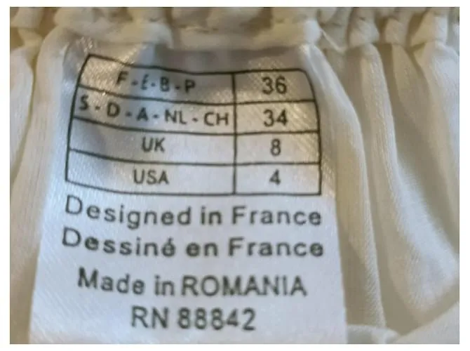 vestido largo Comptoir des Cotonniers Beige 