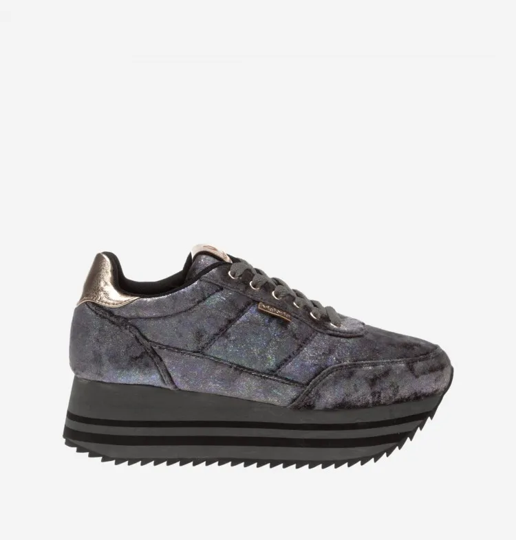 victoria Barcelona Doble Plataforma antracita, zapatillas 1142104