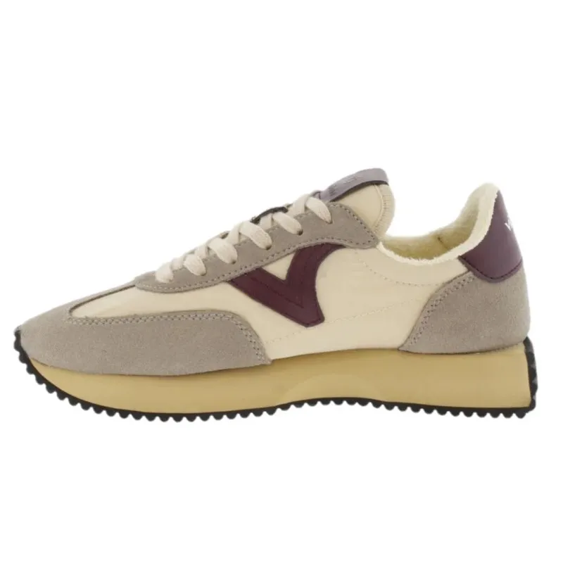 VICTORIA Cosmos 1134103 Burdeos Deportivo Retro cordones mujer