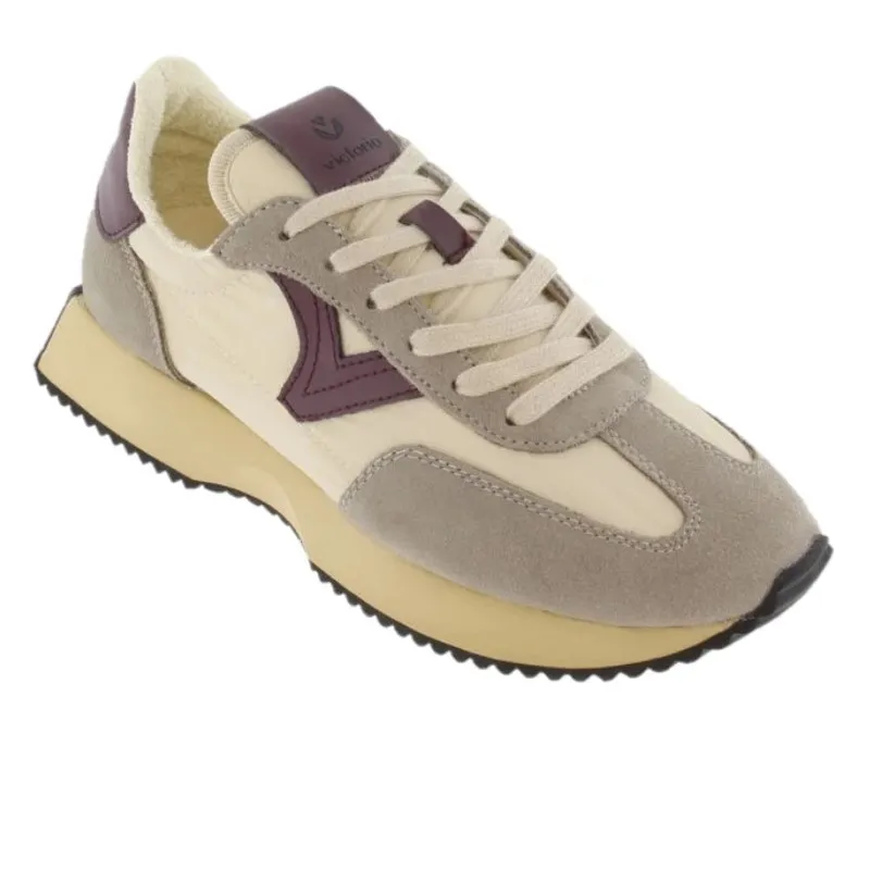 VICTORIA Cosmos 1134103 Burdeos Deportivo Retro cordones mujer