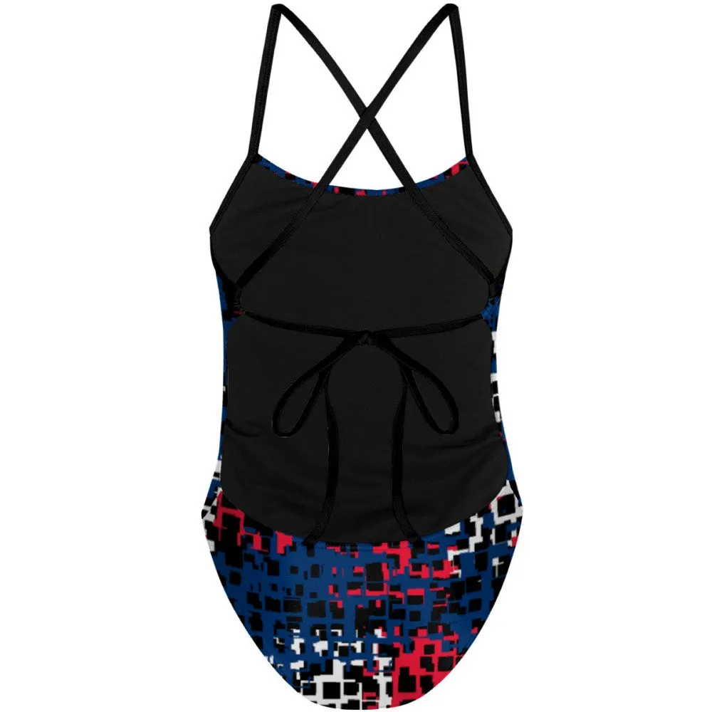 VICTORIOUS  TIEBACK ONE PIECE