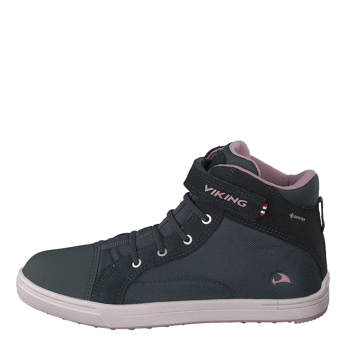 Viking calzado Leah mid kids GTX Dark grey/Dusty pink