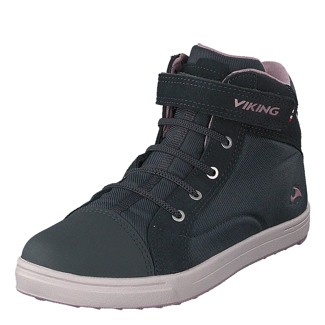 Viking calzado Leah mid kids GTX Dark grey/Dusty pink