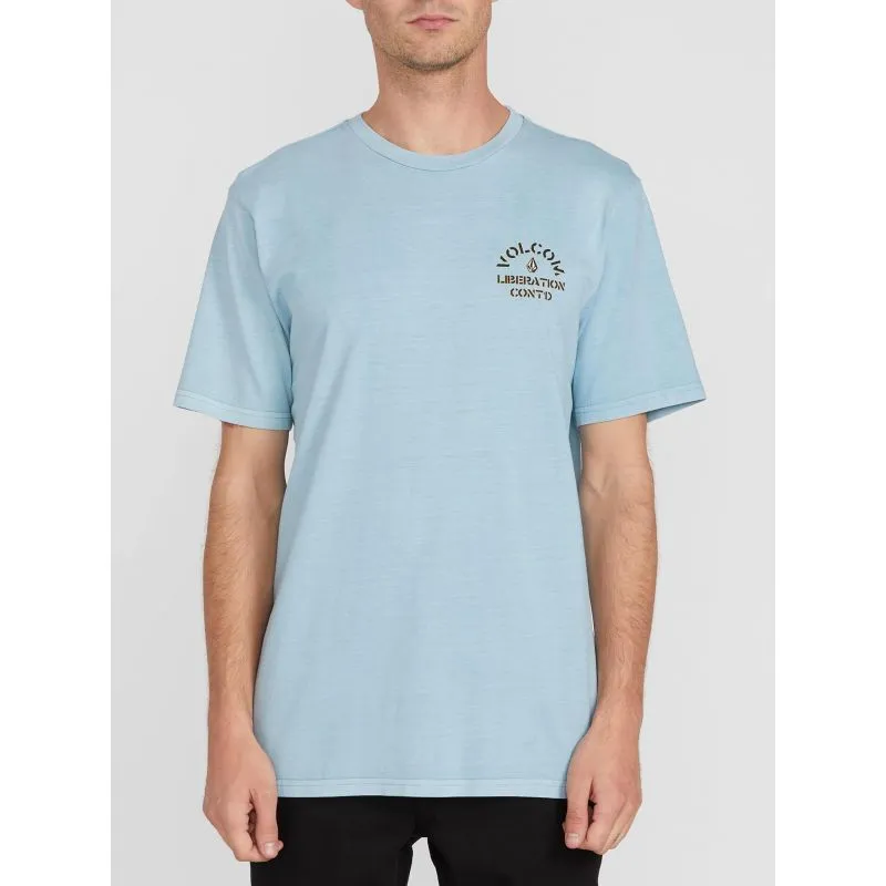 Volcom CJ COLLINS S/S TEE (COOL BLUE) hombre