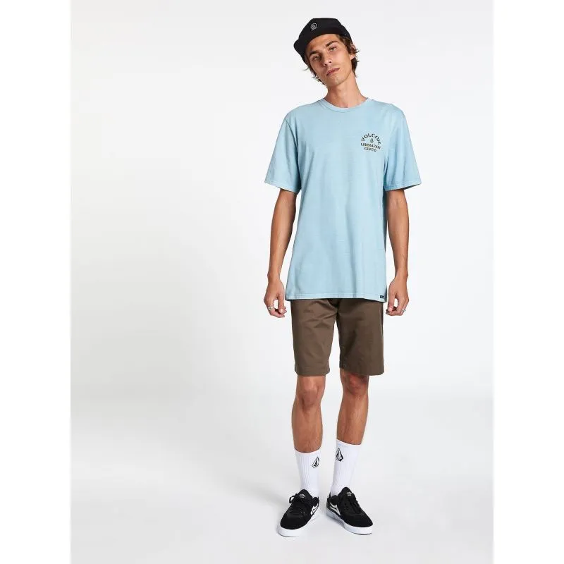 Volcom CJ COLLINS S/S TEE (COOL BLUE) hombre