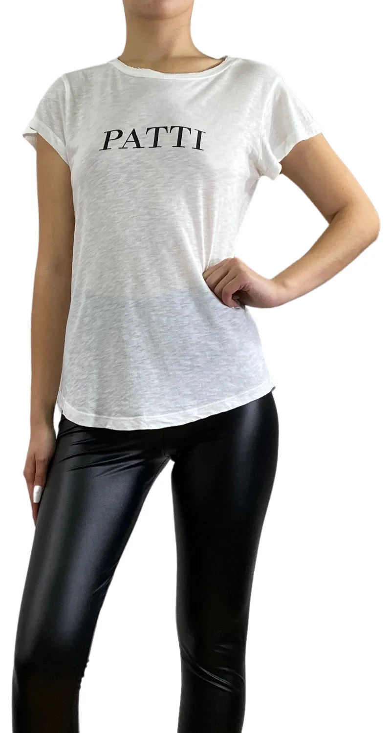 ZADIG & VOLTAIRE Polera Blanca Patti