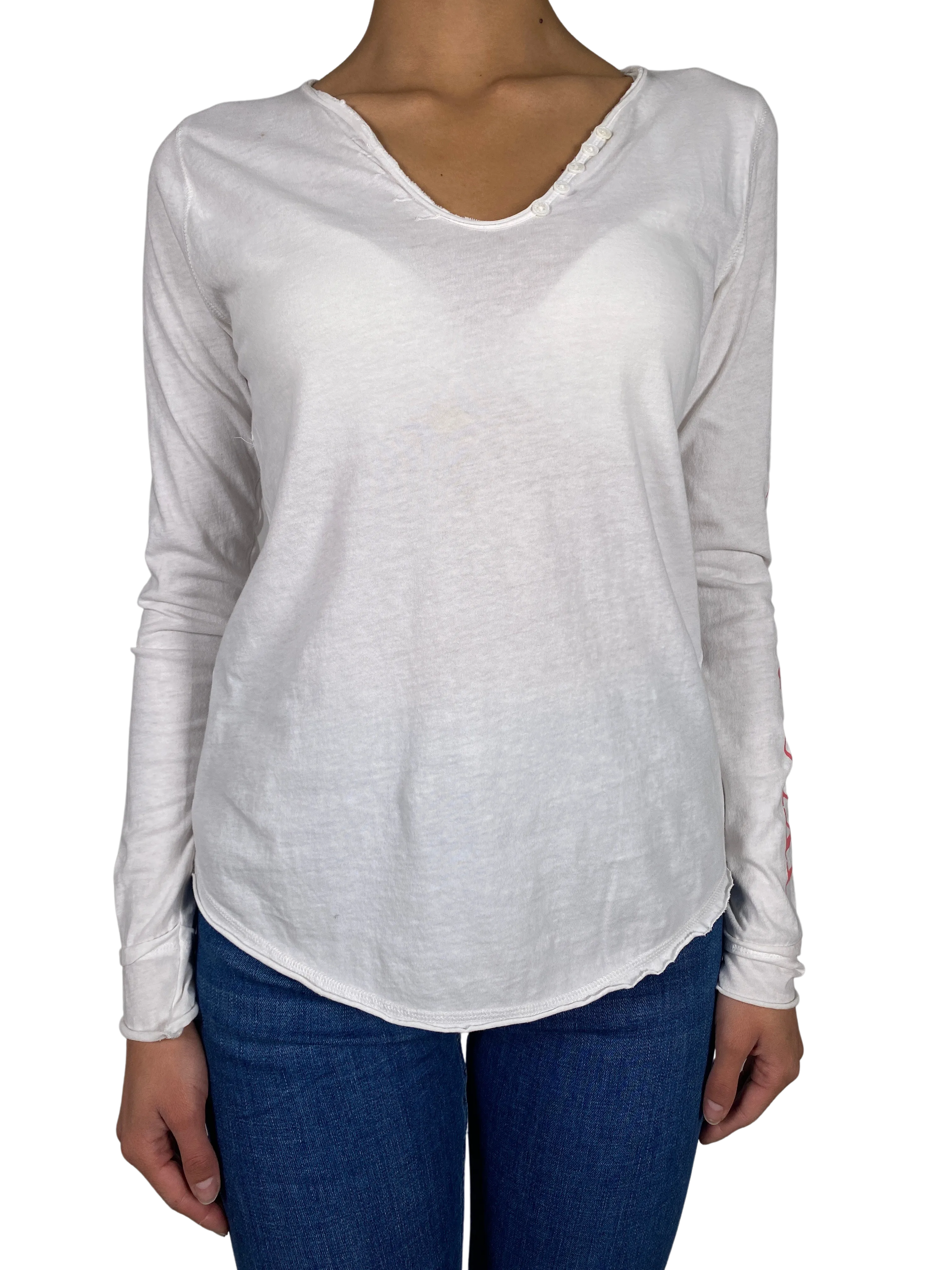 ZADIG & VOLTAIRE Polera Blanca