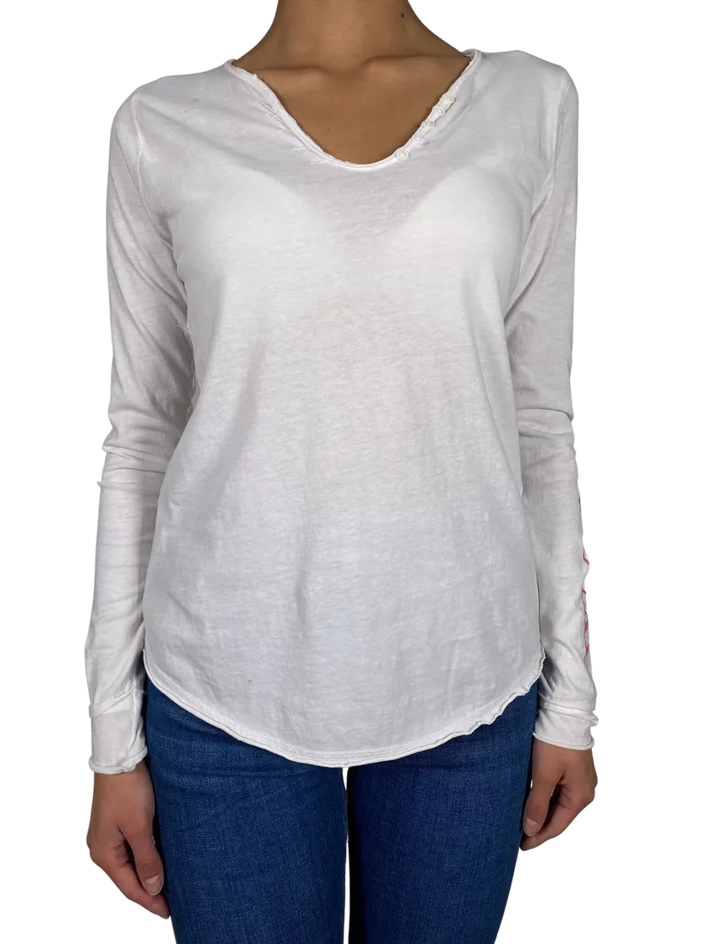 ZADIG & VOLTAIRE Polera Blanca