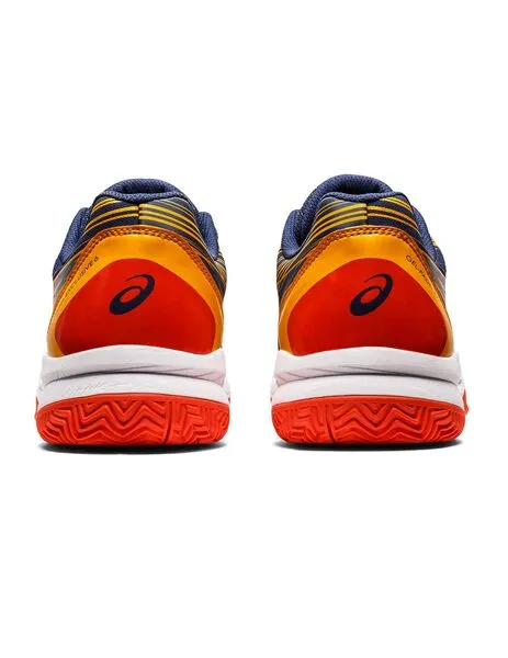 ZAPATILLA ASICS GELPADEL EXCLUSIVE 6 AZUL/NARANJA