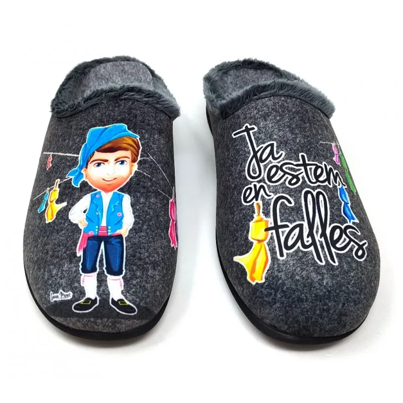 ZAPATILLA CASA HOMBRE CARLA FALLAS 5518