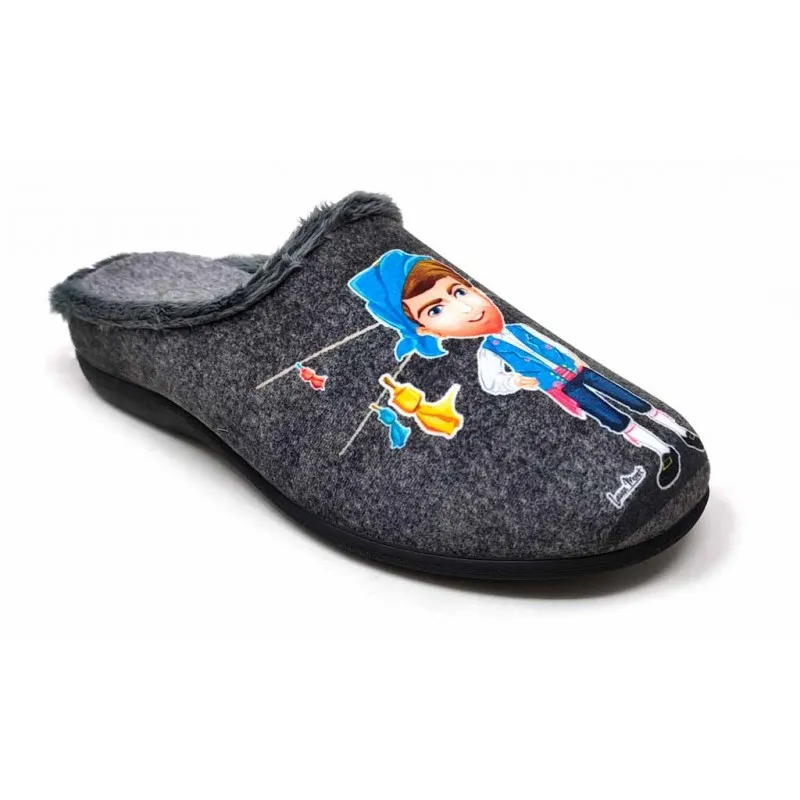 ZAPATILLA CASA HOMBRE CARLA FALLAS 5518