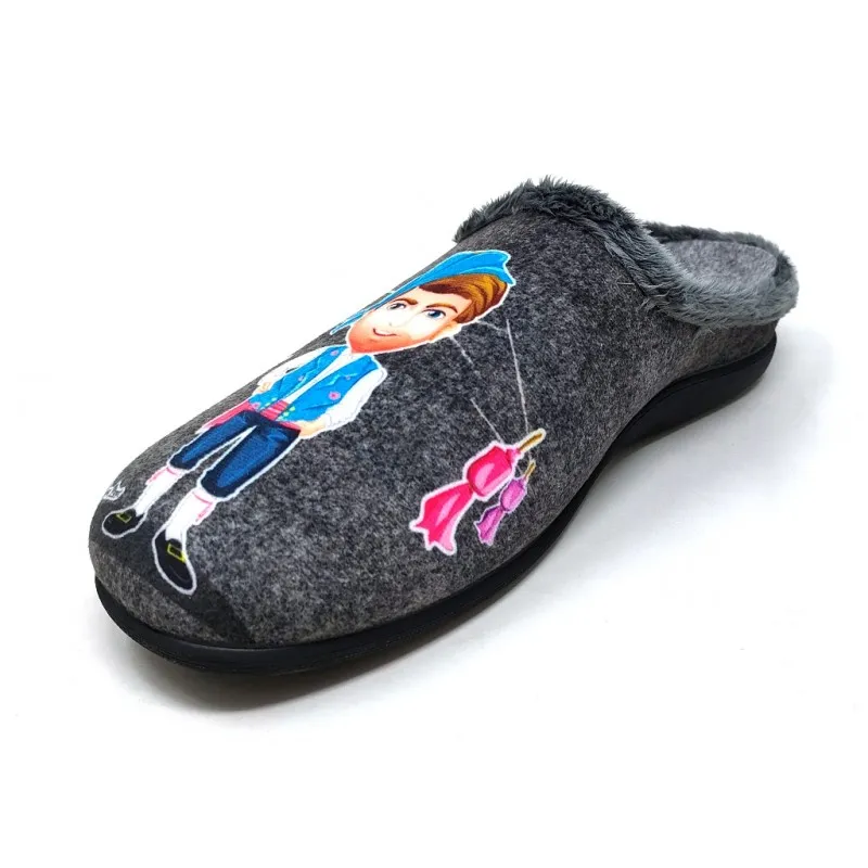ZAPATILLA CASA HOMBRE CARLA FALLAS 5518