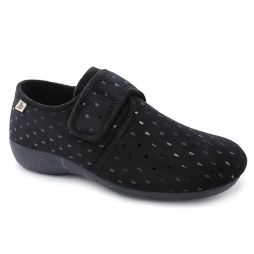 Zapatilla confort velcro Berevere IN1400