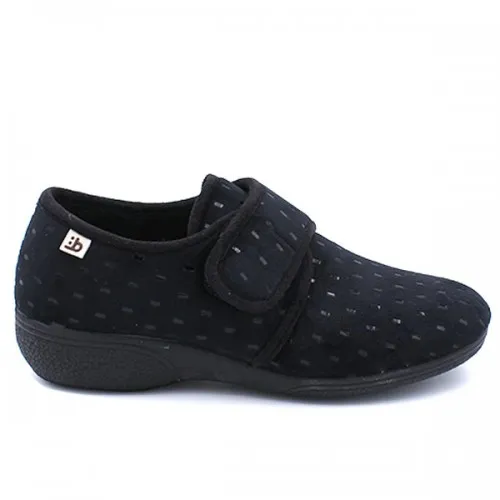 Zapatilla confort velcro Berevere IN1400