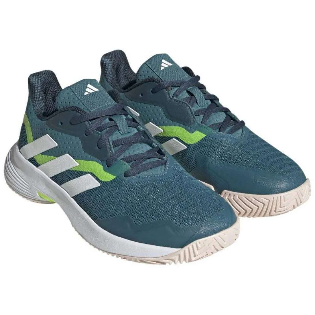 Zapatillas Adidas CourtJam Control Verde Artic Blanco Mujer | Adidas