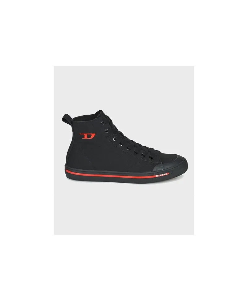 Zapatillas Altas DIESEL Athos Mid Negro Rojo