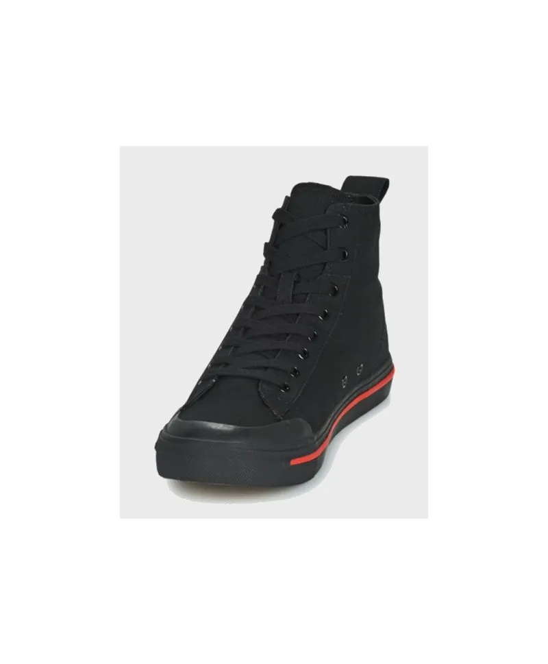 Zapatillas Altas DIESEL Athos Mid Negro Rojo