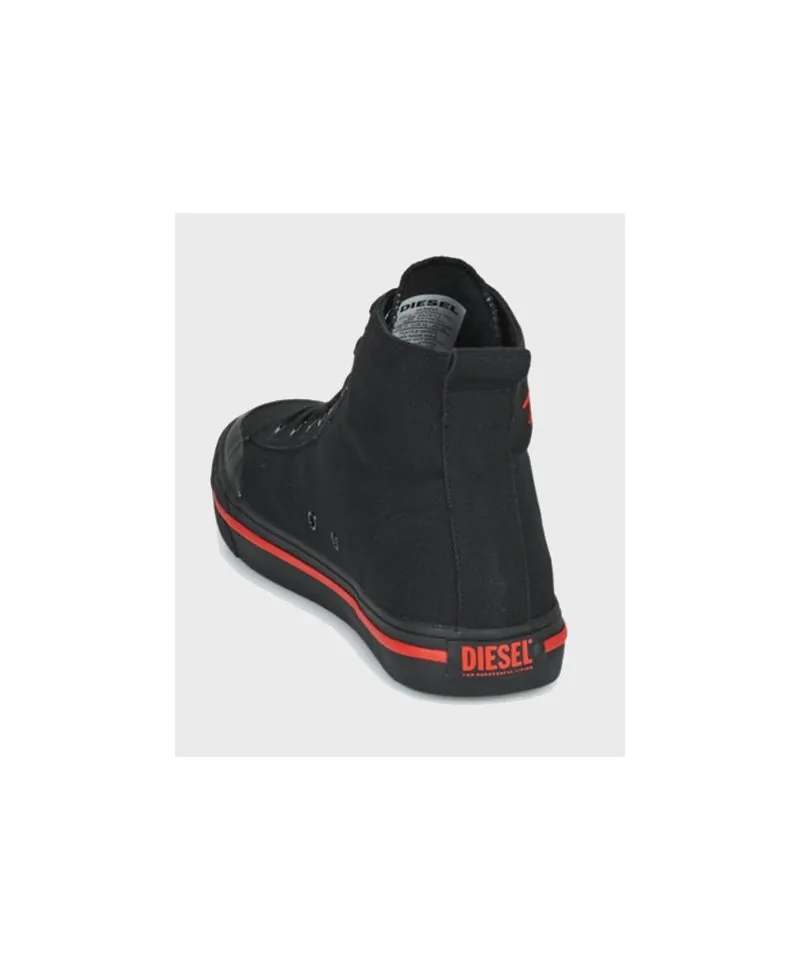 Zapatillas Altas DIESEL Athos Mid Negro Rojo