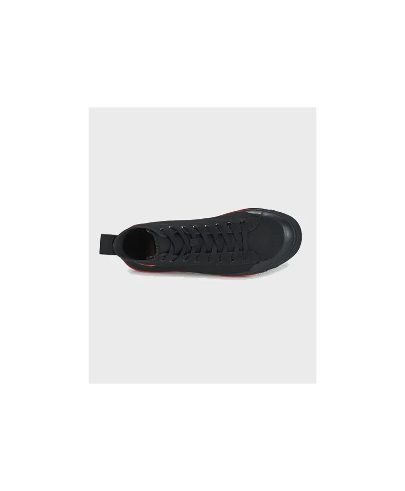 Zapatillas Altas DIESEL Athos Mid Negro Rojo