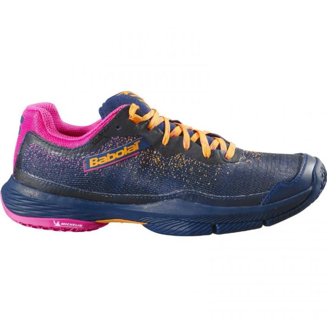 Zapatillas Babolat Jet Ritma Azul Marino Fucsia Mujer | Babolat