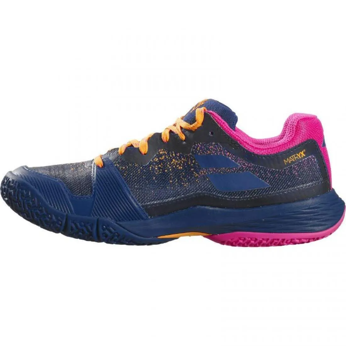 Zapatillas Babolat Jet Ritma Azul Marino Fucsia Mujer | Babolat