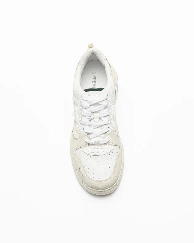 Zapatillas blancas Premiata Drake 305 Blanco