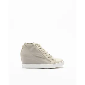 zapatillas de cuña PROF 8876 gris pardo