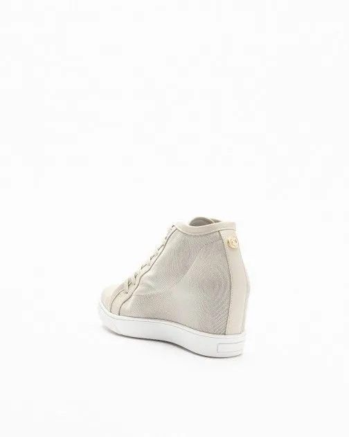 zapatillas de cuña PROF 8876 gris pardo