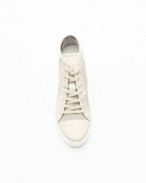 zapatillas de cuña PROF 8876 gris pardo