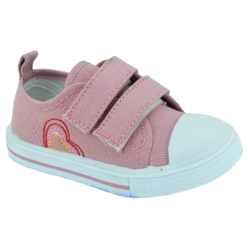 Zapatillas de lona baratas con cinta de cierre