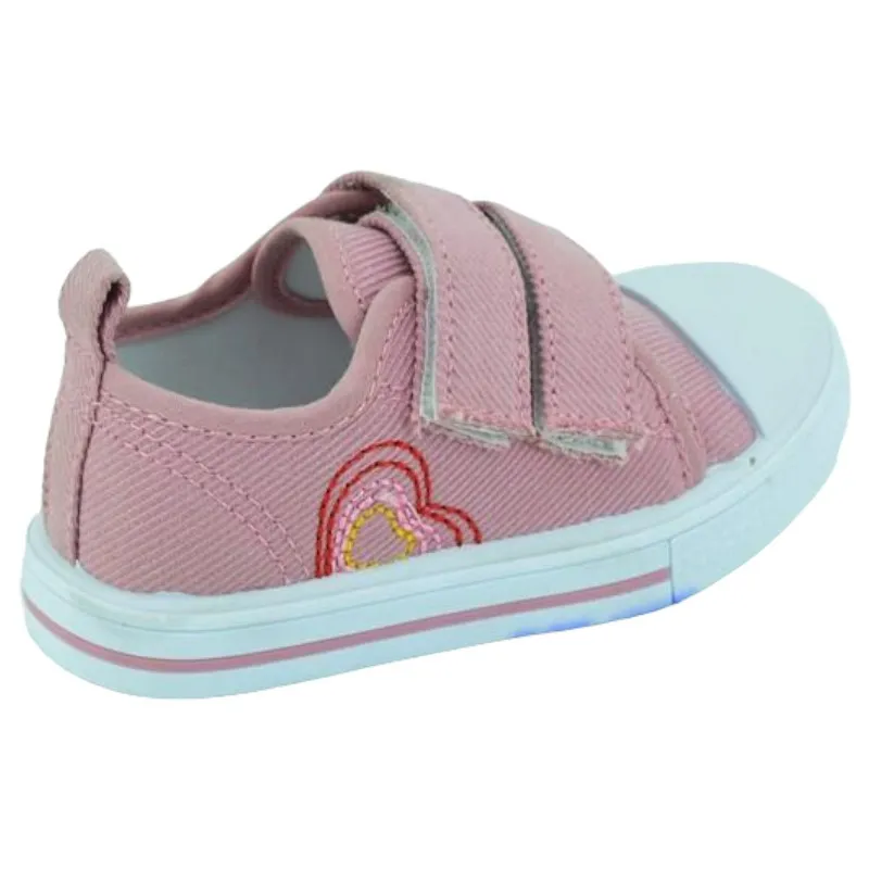 Zapatillas de lona baratas con cinta de cierre