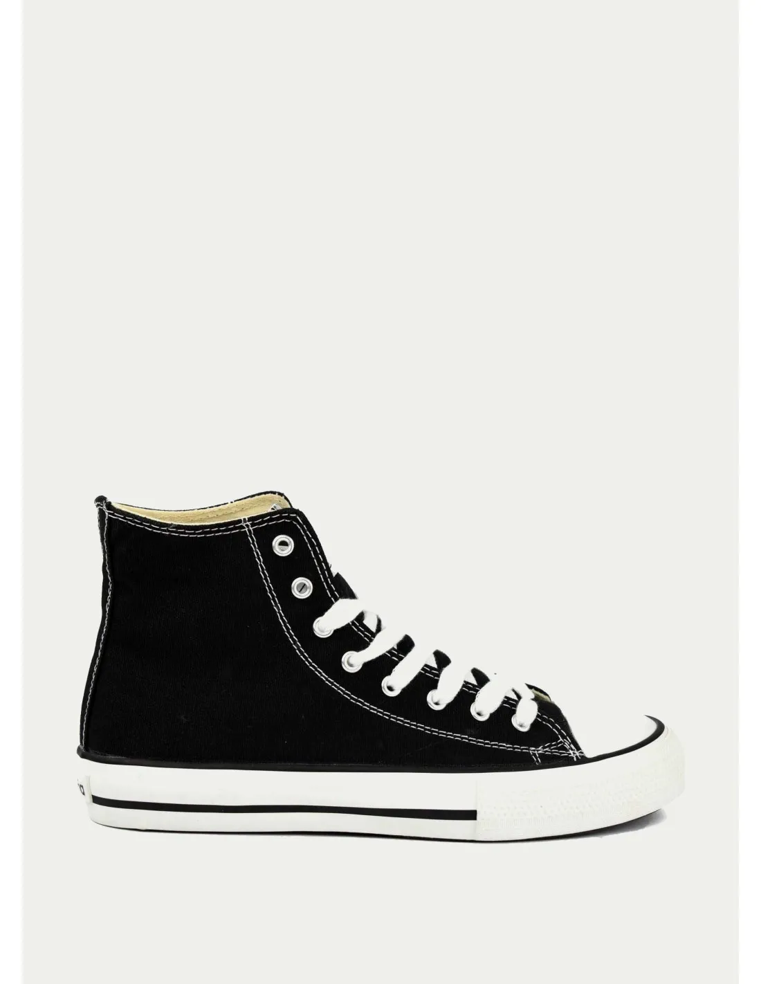 ZAPATILLAS DE LONA VICTORIA 106500 NEGRO 