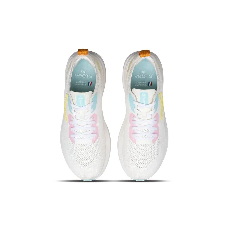 Zapatillas de running Veets Transition Knit (BLANCO/ROSA) mujer
