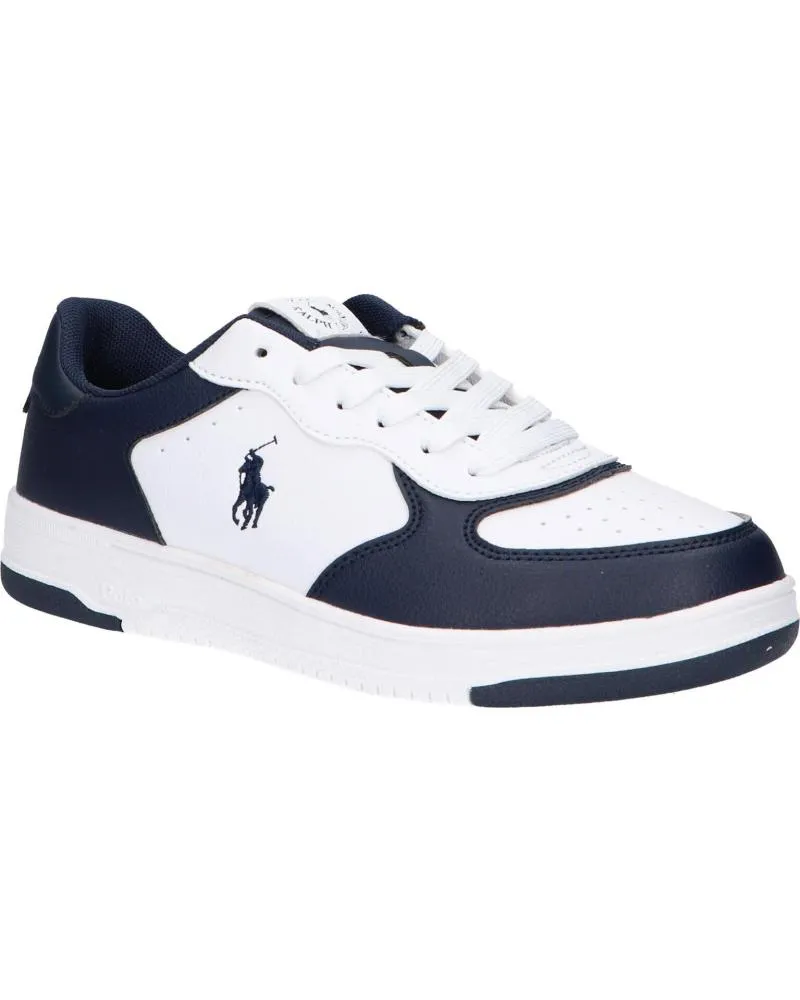 ZAPATILLAS DEPORTE POLO RALPH LAUREN  DE MUJER RL01247100 MASTERS COURT  WHITETUMBLEDNAVY