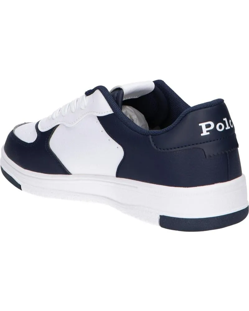 ZAPATILLAS DEPORTE POLO RALPH LAUREN  DE MUJER RL01247100 MASTERS COURT  WHITETUMBLEDNAVY