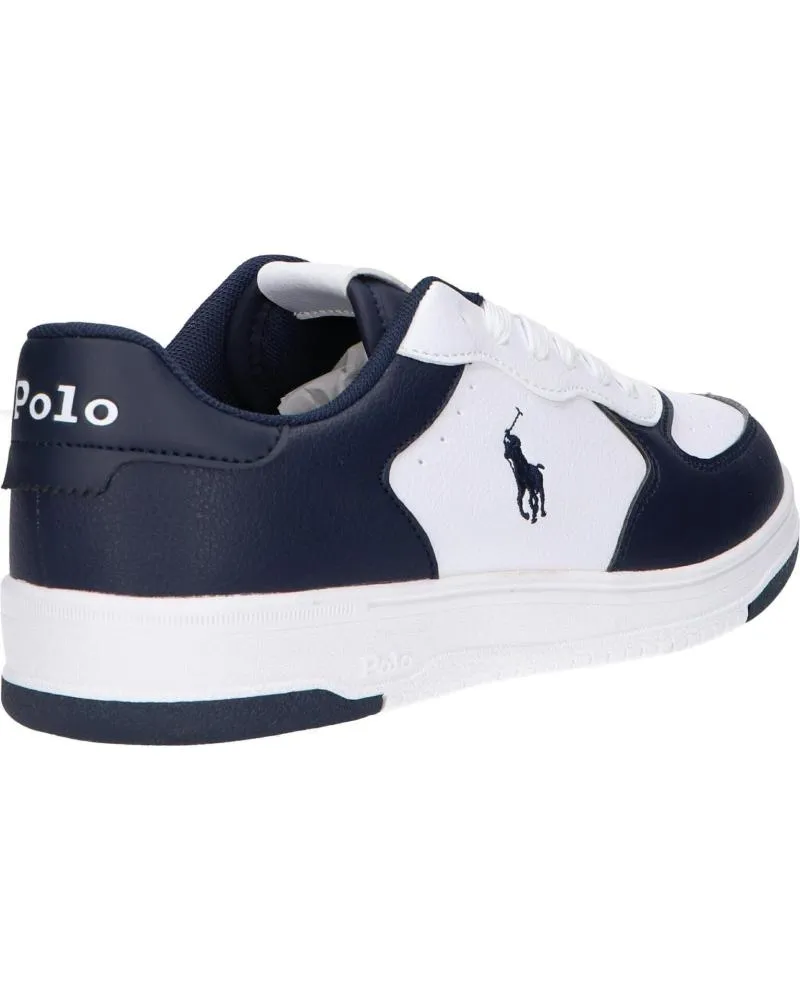 ZAPATILLAS DEPORTE POLO RALPH LAUREN  DE MUJER RL01247100 MASTERS COURT  WHITETUMBLEDNAVY