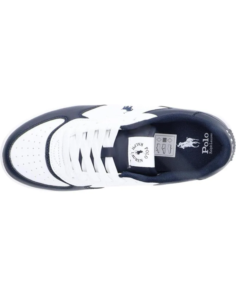 ZAPATILLAS DEPORTE POLO RALPH LAUREN  DE MUJER RL01247100 MASTERS COURT  WHITETUMBLEDNAVY