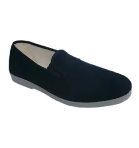 Zapatillas lona con gomas a los lados sencilla Chapines en azul marino