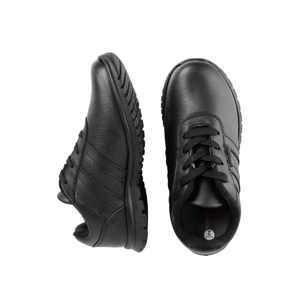 ZAPATILLAS LUCKY BEAR ESCOLAR 409PA NEGRO